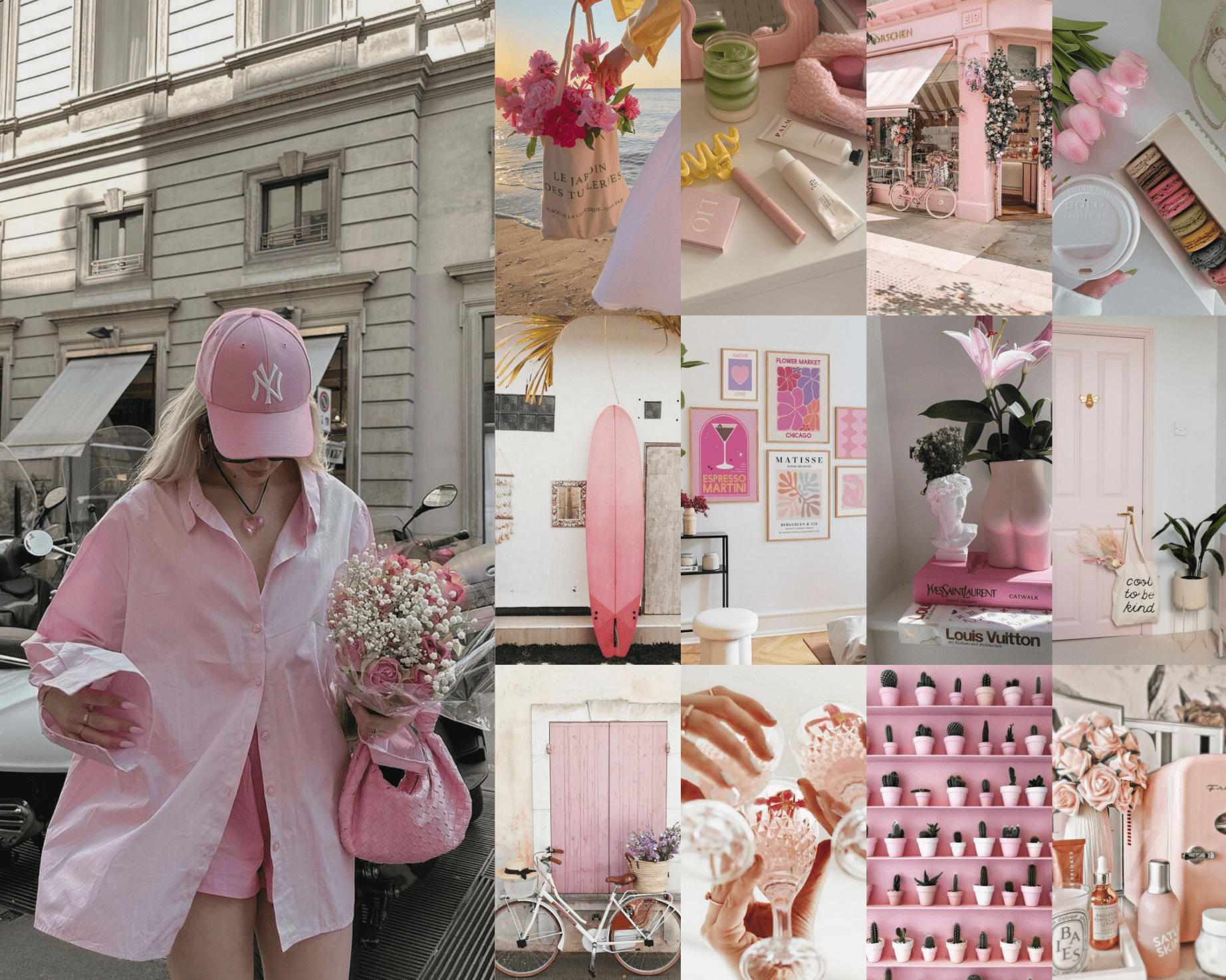 Beyond The Hustle 170+ Pink Boho Aesthetic Social Media Stock Images