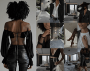 Beyond The Hustle 70 Luxury Melanin Faceless AI Stock Photos