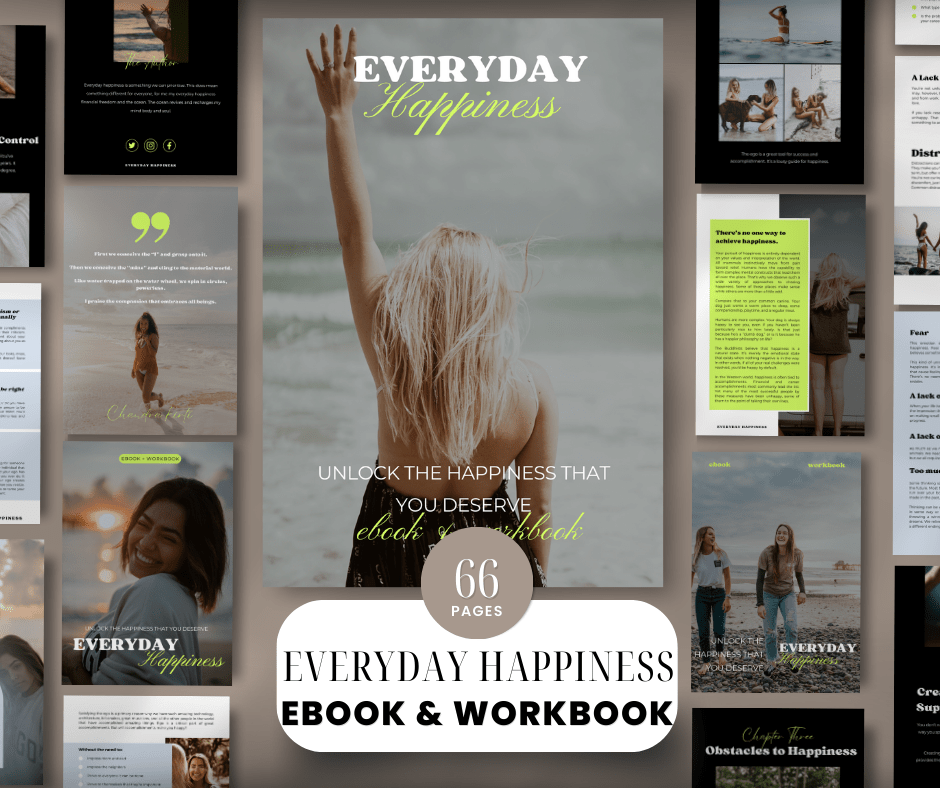 Beyond The Hustle Everyday Happiness eBook + Workbook