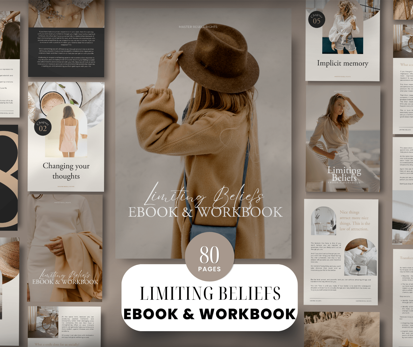 Beyond The Hustle Limiting Beliefs eBook + Workbook